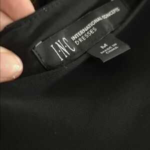 INC International Concepts Classic Black Dress